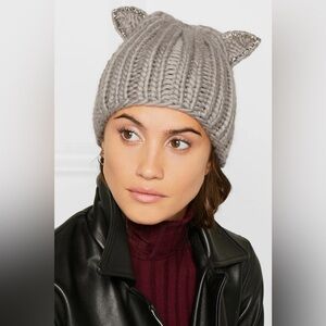 Eugenia Kim cats ears beanie size O/S